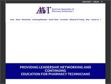 Tablet Screenshot of pharmacytechnician.com